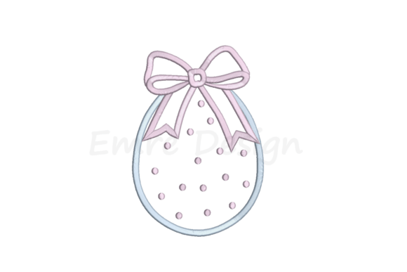 Coquette Easter Egg Outline Embroidery Review