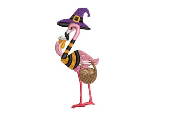 Fall Flamingo Embroidery: A Craft Fair Standout?
