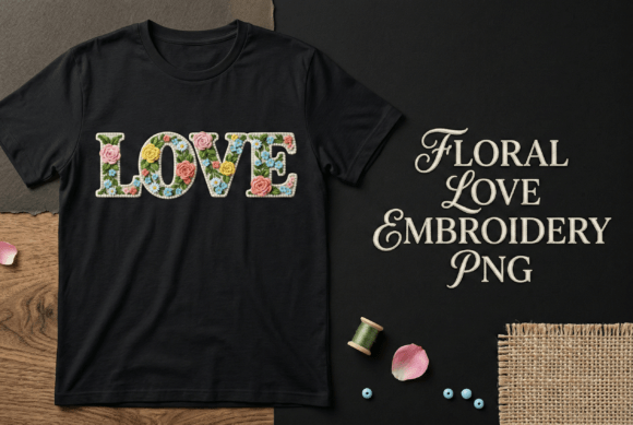 Floral Love Embroidery PNG Review
