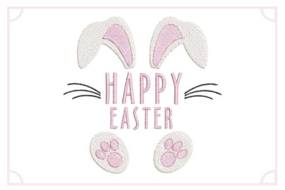 Happy Easter Bunny Embroidery Design Review