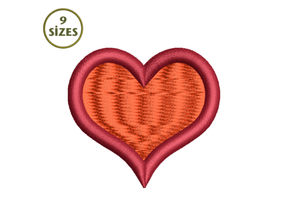 Heart Applique Embroidery Design Review