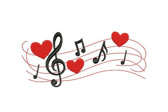 Music Heart Embroidery Design Review for Etsy Sellers