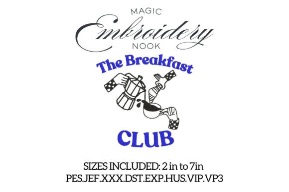 The Breakfast Club Embroidery Design Review